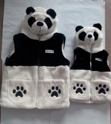 成都熊猫毛绒玩具/熊猫书包/熊猫马甲衣服定制联系电话
