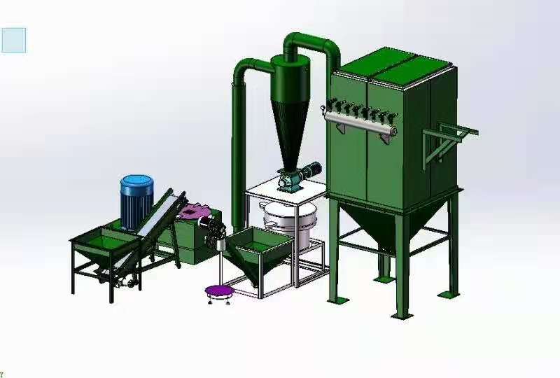 高产量 磨粉机 PVC再生废料 各种磨粉加工生产