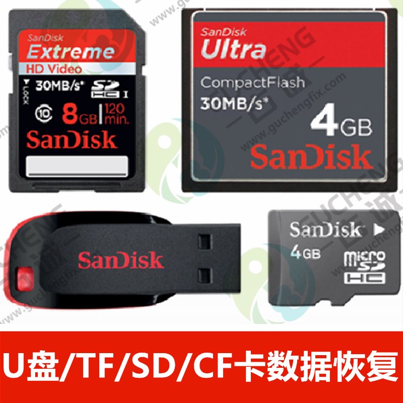 相机卡内存卡TF卡SD卡U盘误删格式化提示报错修复 U盘相机卡数据恢复