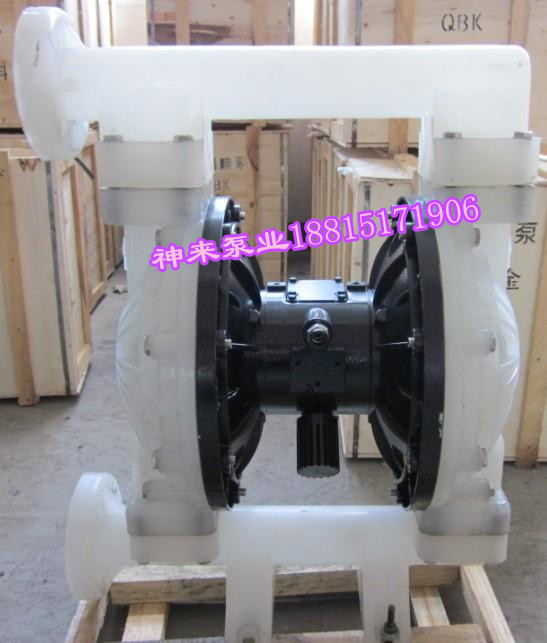 温州QBY-65隔膜泵，上海工程塑料隔膜泵，F46膜片，**质保