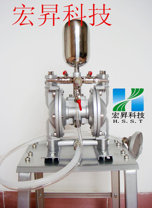 厂家供应气动双隔膜泵防** 气动隔膜泵标准型 气动自吸泵