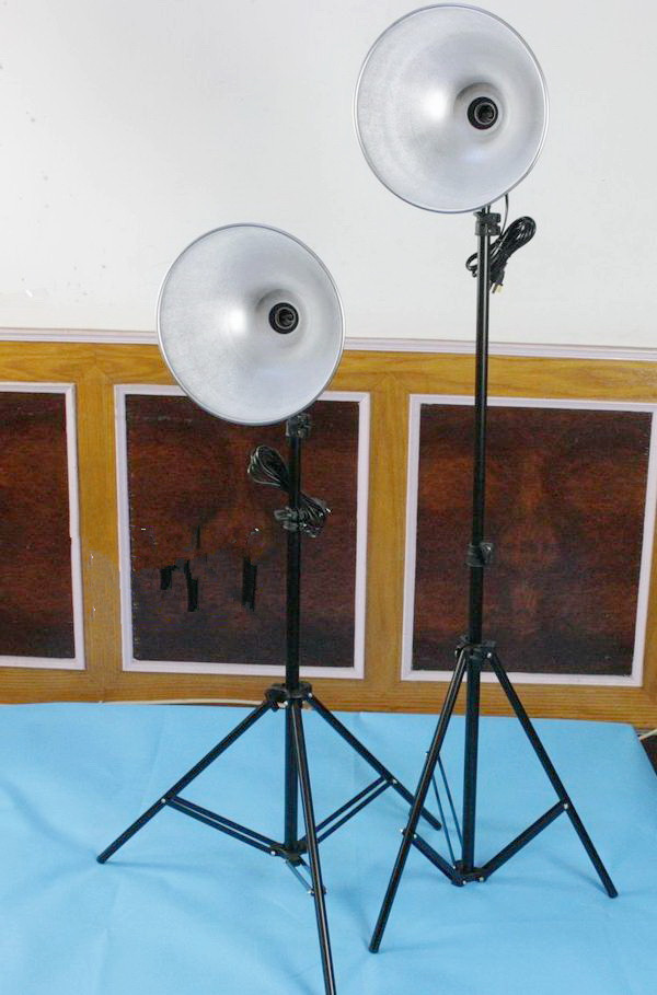 供应摄影棚摄影灯2米高灯架广口灯套装美术灯摄影灯具摄影器材配件
