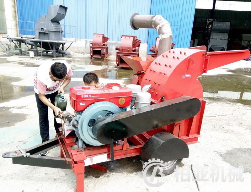 浙江杭州中小型树枝粉碎机厂家树枝粉碎设备操作简单
