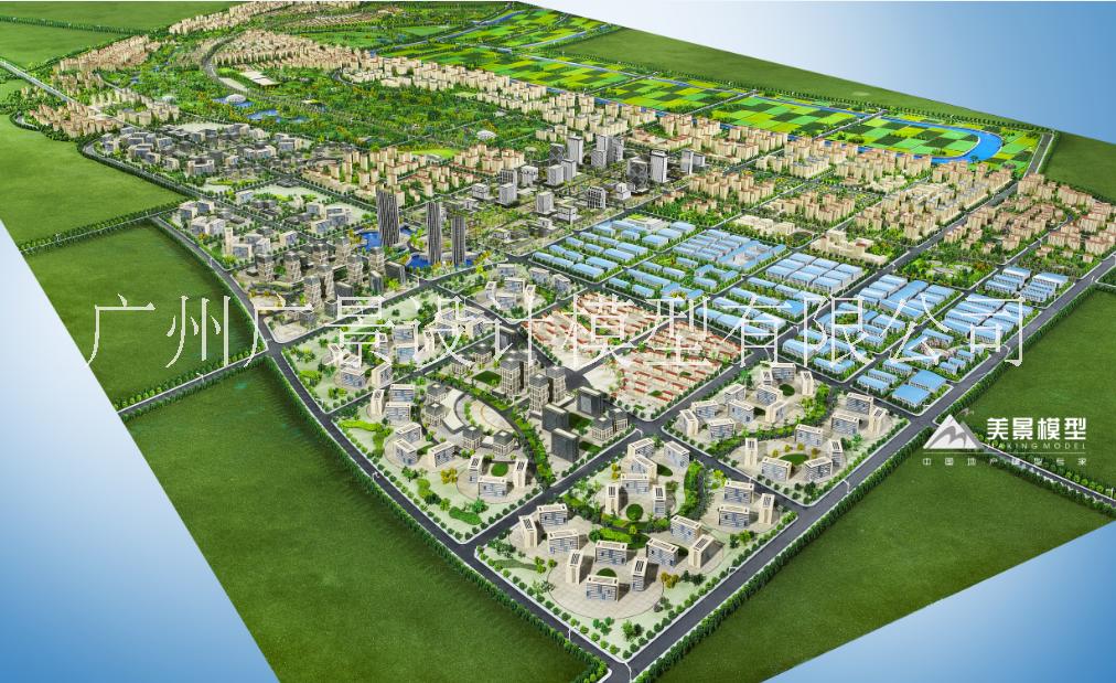 南昌城市规划模型