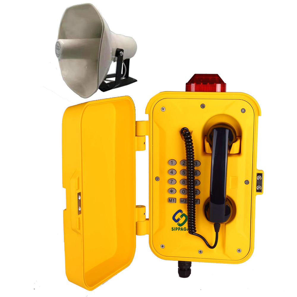 工业防尘扩音对讲话机 抗噪扩音电话机 特种工业电话机