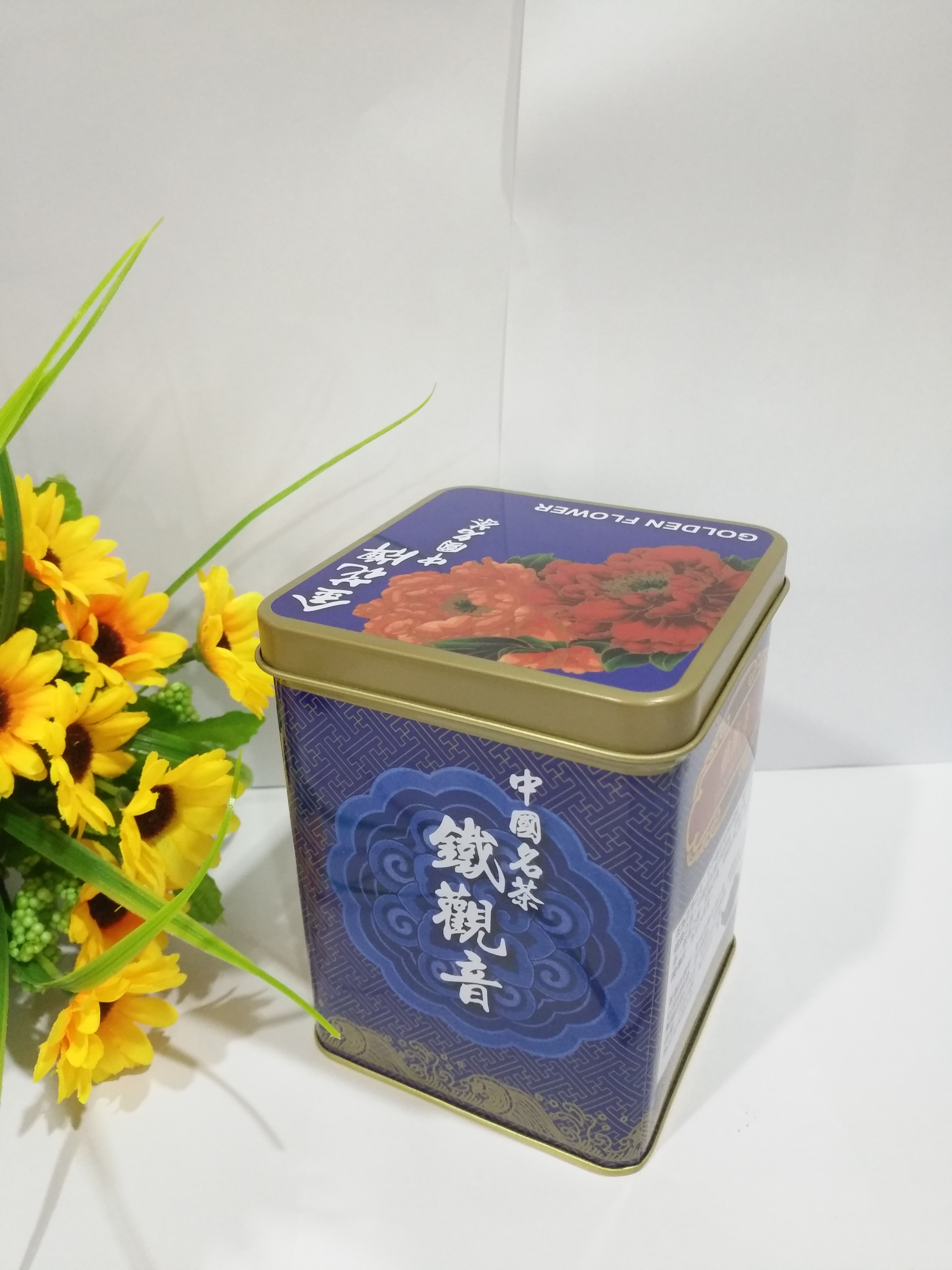 茶叶罐花茶罐茶叶罐花茶罐红茶绿茶铁盒包装