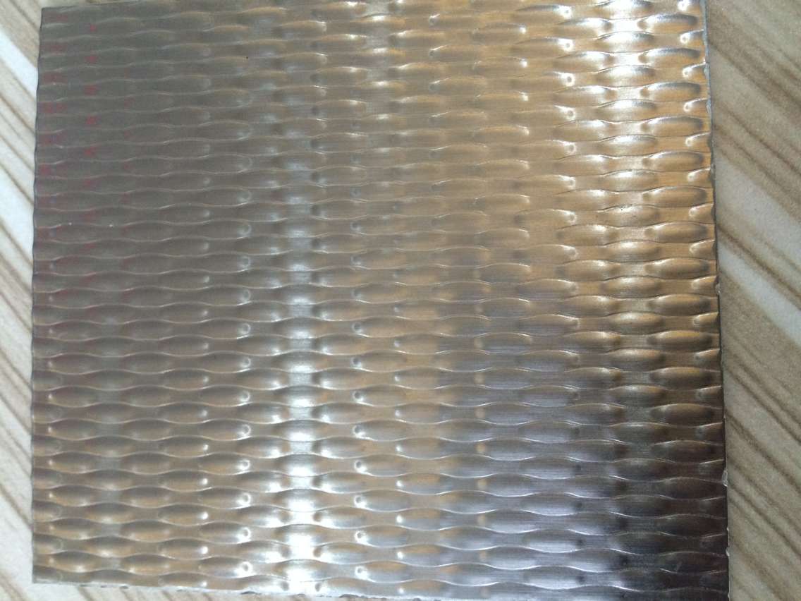 304米粒纹不锈钢防滑冲压板 机械应用滤油网板
