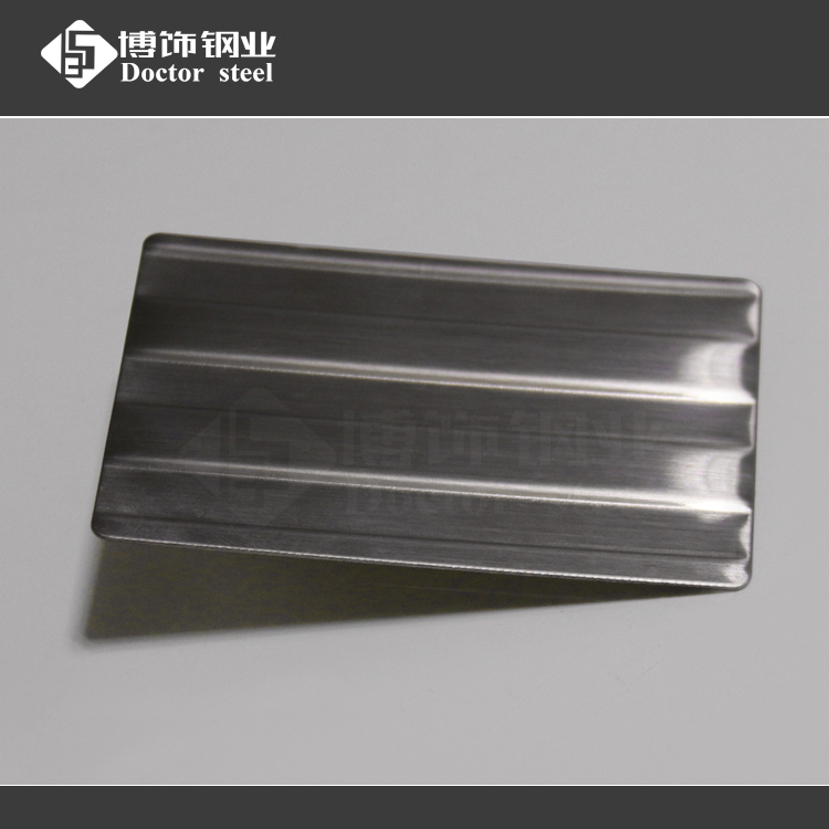 12mm宽度粗条纹不锈钢冲压板 304不锈钢直条纹板  不锈钢板冲压加工厂家