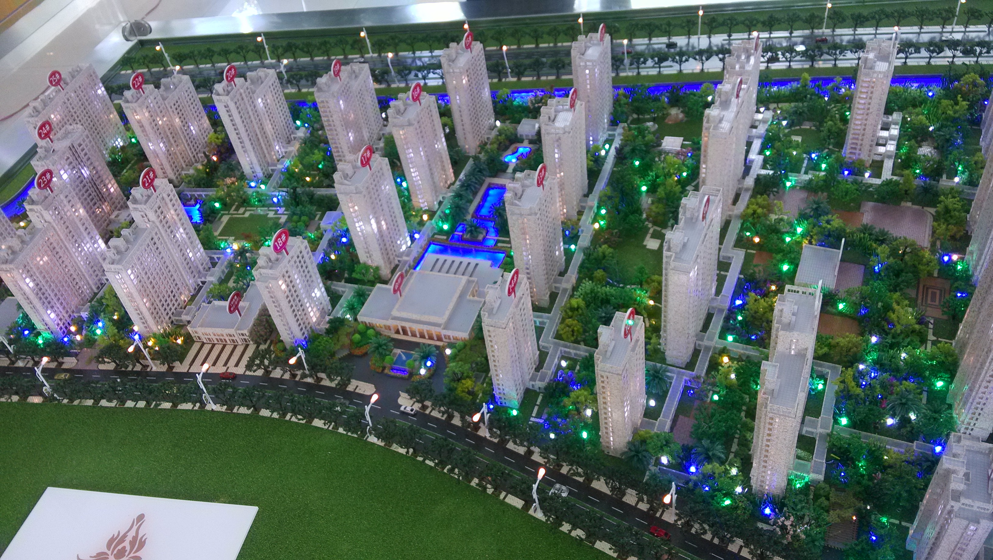 高端住宅建筑模型