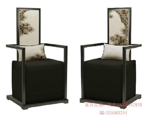 供应印花布家具、中国风家具、现代新中式家具、实木新中式家具